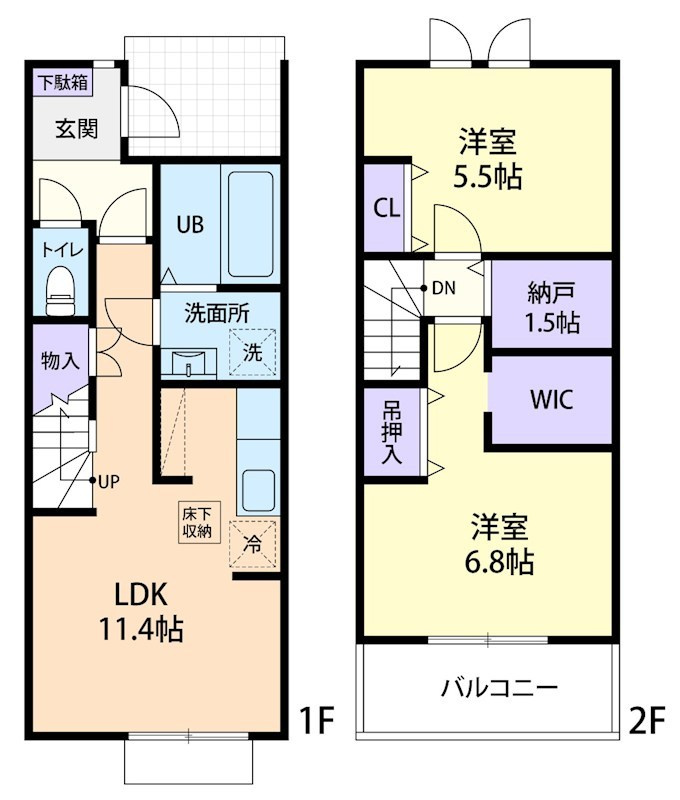 FoliarⅢの間取り