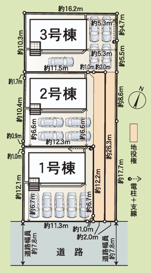 【区画図】 | 沼津市下香貫第31　新築一戸建て　2号棟