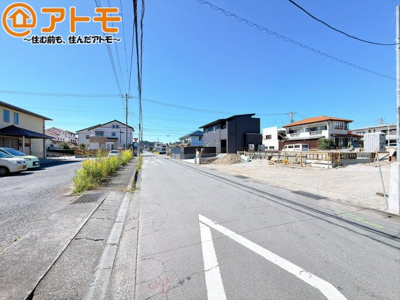 【前面道路含む現地写真】 | 沼津市下香貫第31　新築一戸建て　2号棟