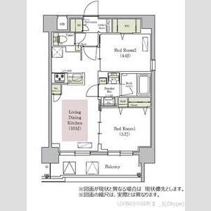 アーバネックス梅田中崎町Ⅱの間取り