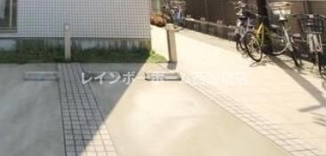 白桜館の駐車場