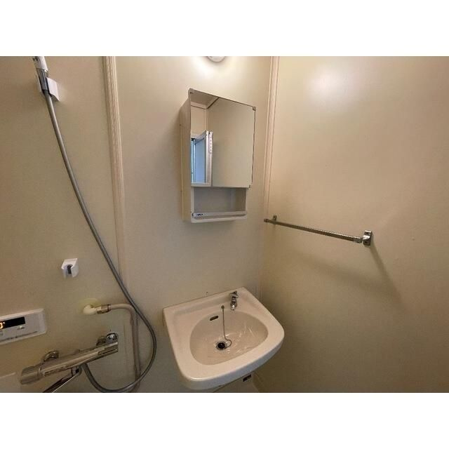 青梅市吹上のアパートの洗面所