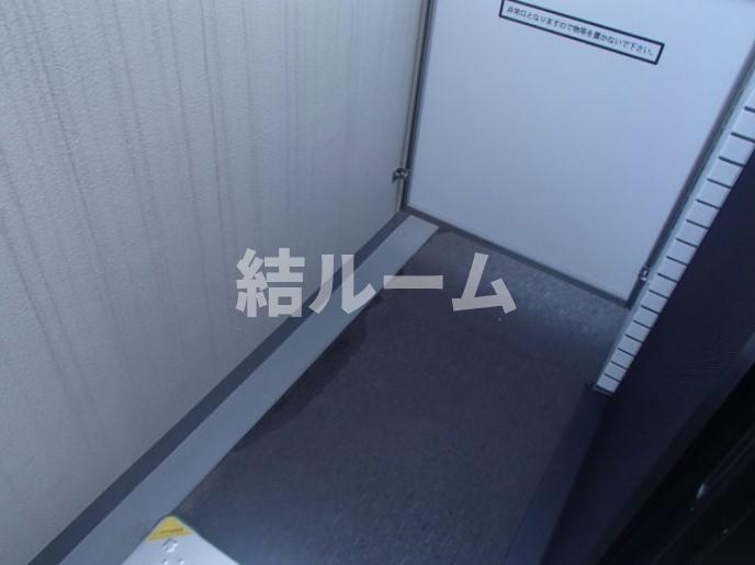 練馬区向山２丁目の賃貸マンションのバルコニー