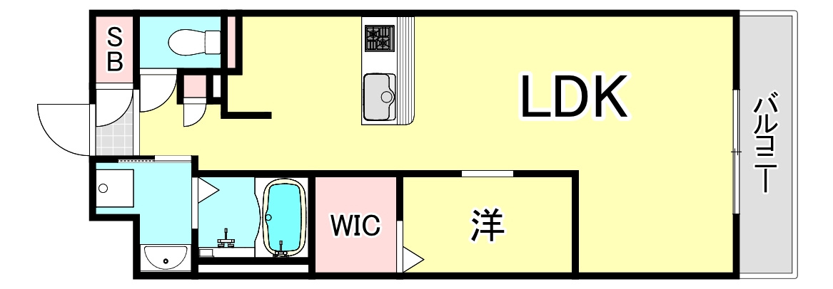 LEGALAND+NISHINOMIYA PARKSIDEの間取り