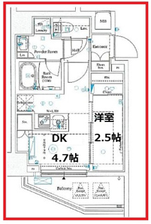 【間取り】 | アークマーク五反野イールド