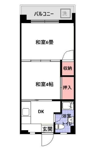 行徳マンションの間取り