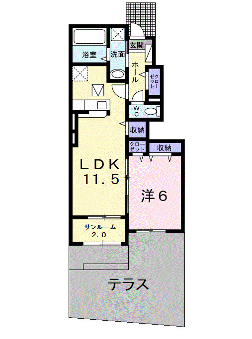 ガーデンハウス石井の間取り