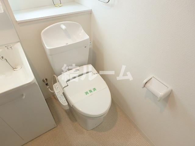 豊島区千早４丁目の賃貸マンションのトイレ|別号室参考写真