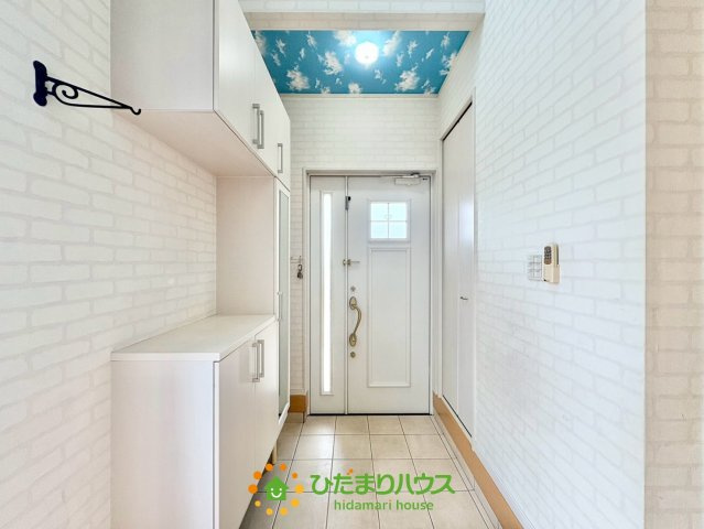 加須市多門寺　中古一戸建ての玄関|2026年9月17日　撮影
