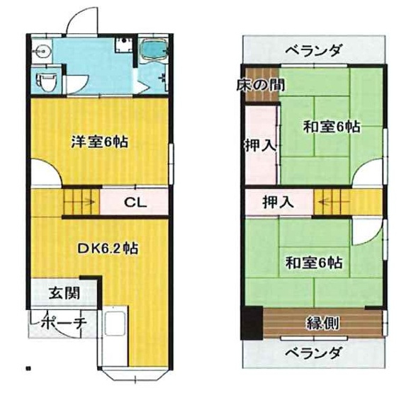 【間取り】 | 城東区鴫野西5丁目中古戸建