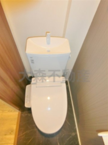 アクロコート大森山王のトイレ|温水洗浄便座付き　トイレ　