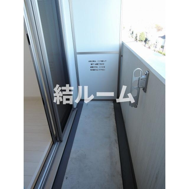 練馬区富士見台３丁目の賃貸マンションのバルコニー