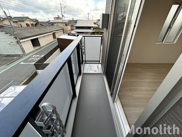 casa二色浜のバルコニー