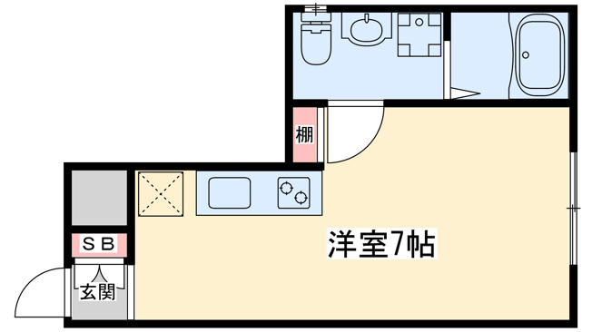 【間取り】 | セレステ東中島