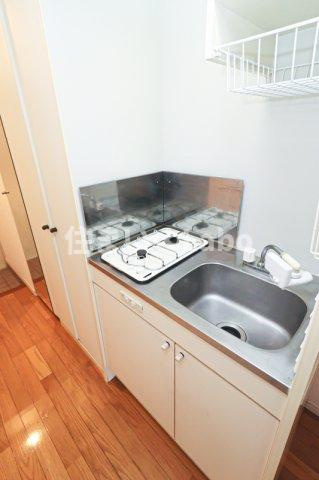 福岡市博多区千代３丁目の賃貸マンションのキッチン