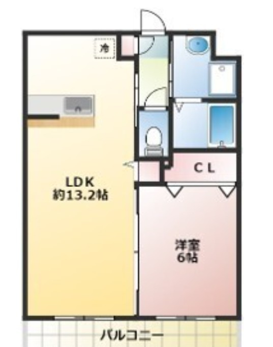 アルベージュの間取り