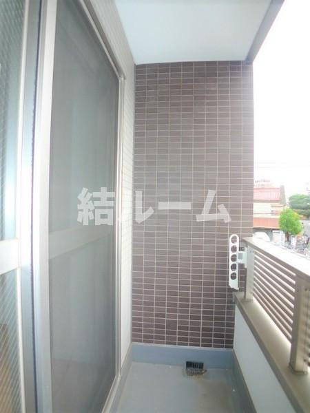 板橋区赤塚７丁目の賃貸マンションのバルコニー|別号室参考写真