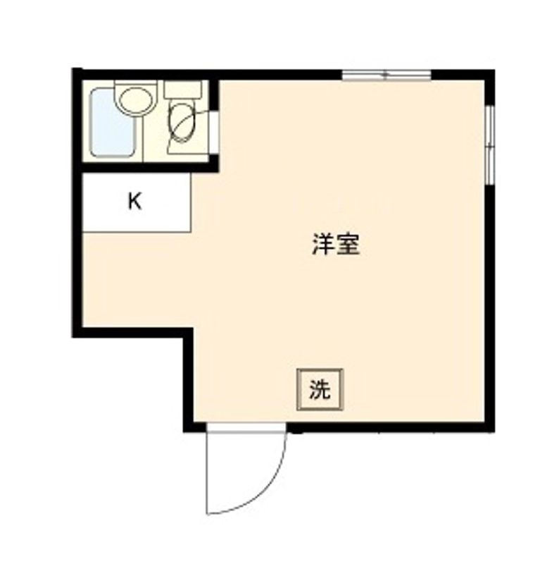 バライ北沢の間取り|間取りです。