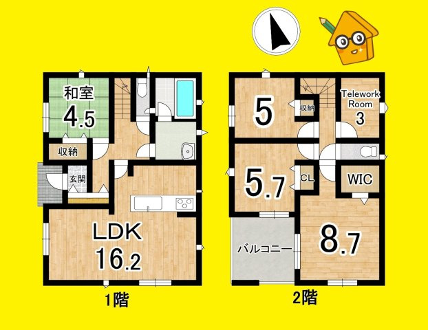島田市阪本 第4の間取り
