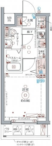 クレヴィスタ立石の間取り
