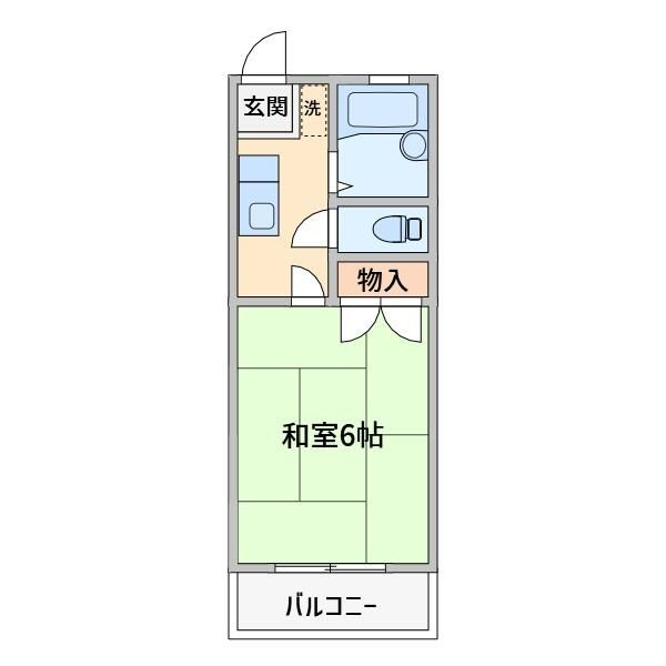三和ハイツの間取り