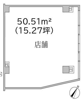 北区東十条１丁目の店舗事務所の間取り