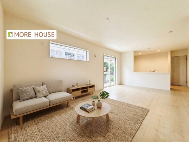 Livele Garden藤岡市藤岡　新築住宅１号棟の居間・リビング
