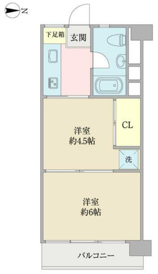 【間取り】 | シャトレ明大前