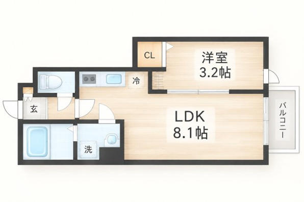 FORIA新宮沢橋A