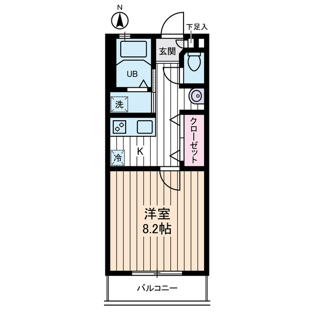 エスポワールＭの間取り