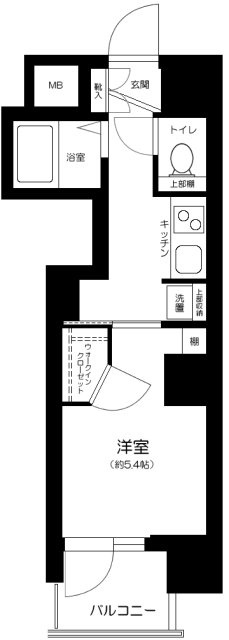 Ｌｅ－ｌｉｏｎ渋谷本町の間取り