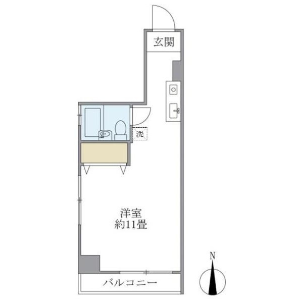 ハウスチェリー上馬の間取り