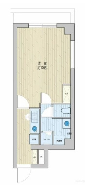 西五反田コープの間取り|間取りです。