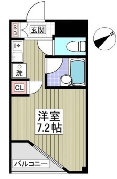 パワーク調布の間取り