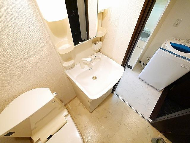 エヌエムドゥーズの洗面所