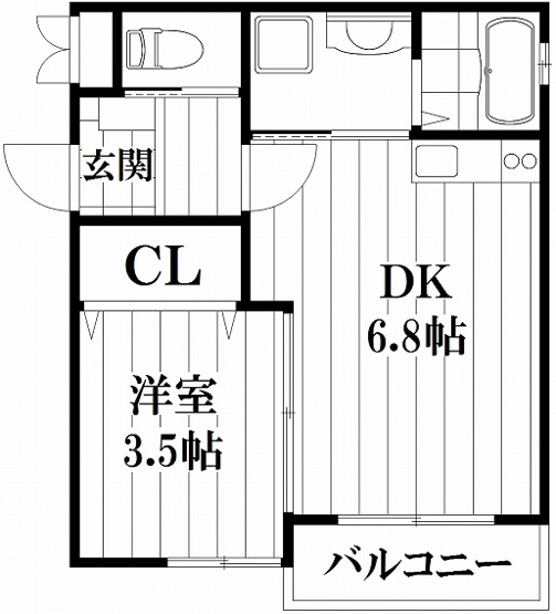 【間取り】 | ア・マーレ中鴻池
