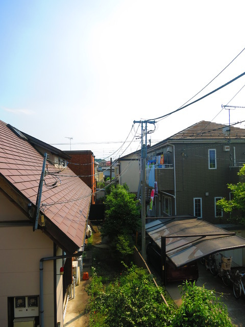 三輪町一戸建住宅の展望|眺望です。閑静な住宅街です。緑も多いですね