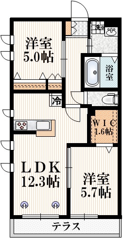 ル・ミエールの間取り