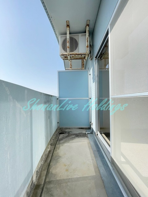 藤沢市城南４丁目の賃貸マンションのバルコニー