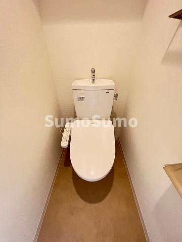 ディームス塚本のトイレ|コンパクトで使いやすいトイレです