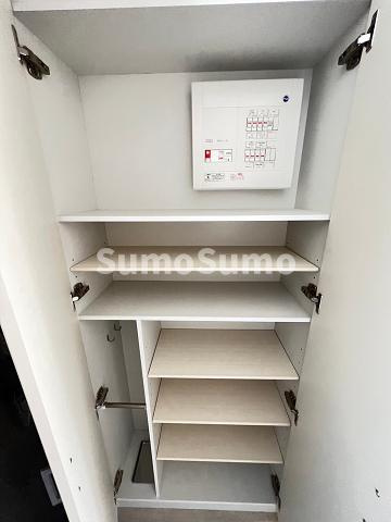 ディームス塚本の収納|大きなものも収納できそうです