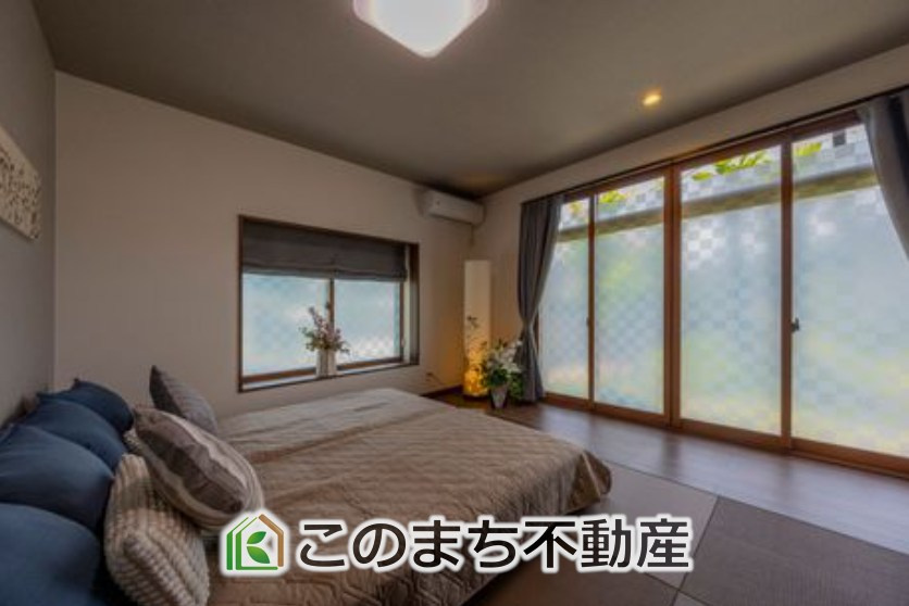 日光市所野　中古戸建の洋室|南向きで陽当たりの良い洋室♪風通しもよく快適です☆