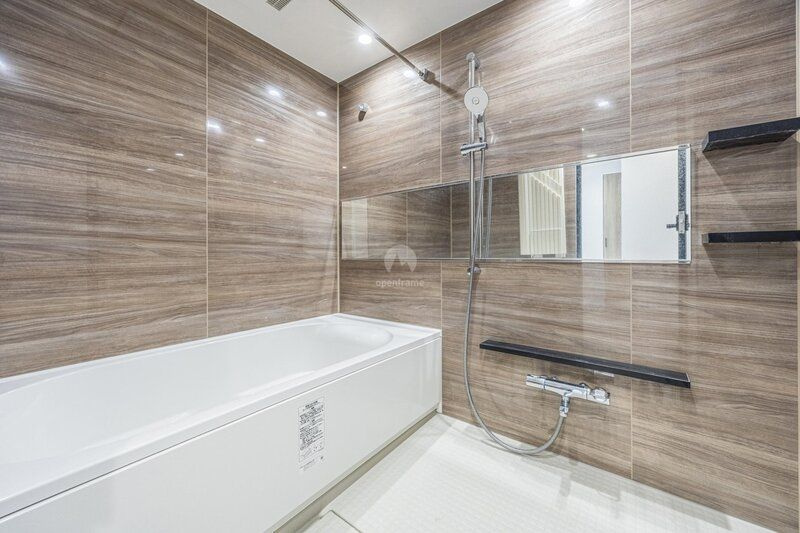 深沢ハウス　Ｋ棟の浴室|日々の疲れを癒すお風呂付です