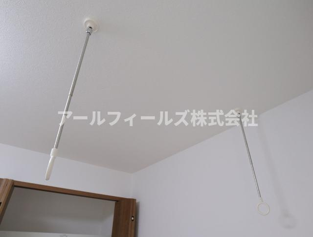 アリロッセ新鎌ヶ谷の設備|設備室内物干し