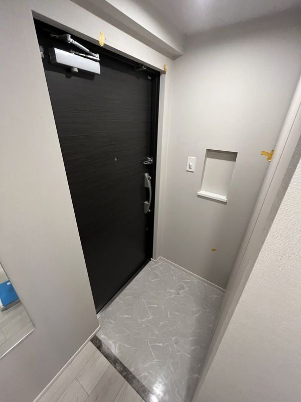 スプランディッド新横浜の玄関