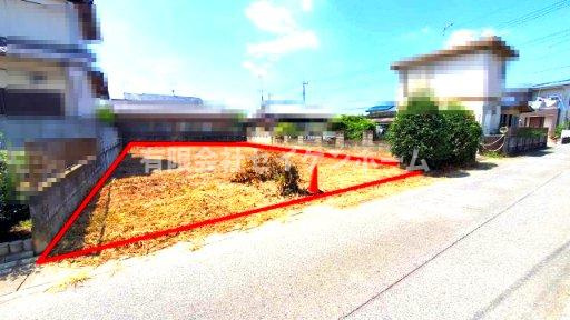 深谷市東方　建築条件なし（土地広々101坪超）の外観
