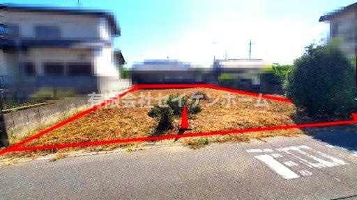 深谷市東方　建築条件なし（土地広々101坪超）の外観