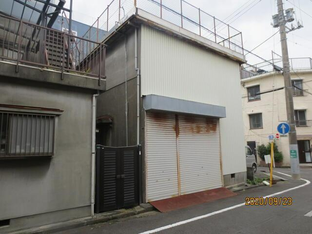 沼津市大門町の売地|南側倉庫