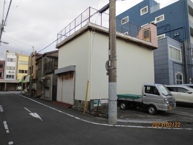 沼津市大門町の売地|南側倉庫