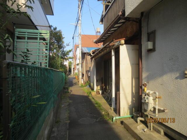 沼津市高沢町の売地|北側歩道